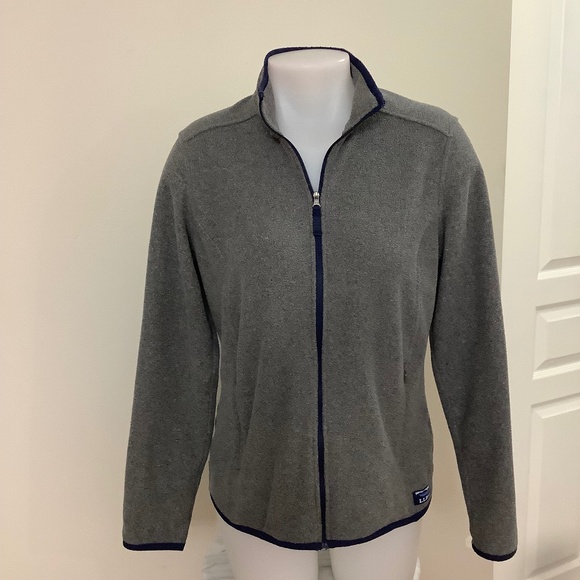 LLBean Womens Fleece Jacket Sz S fits S-M 34-35” bust nicely - Picture 1 of 11